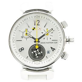 Relógio Louis Vuitton Tambour Q132C com mostrador branco para mulheres Outro