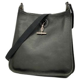 Hermès Borsa a Spalla Hermes Vespa PM Togo Nera Nero