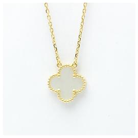 Van Cleef & Arpels-Van Cleef & Arpels Vintage Alhambra Necklace-Golden
