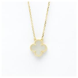 Van Cleef & Arpels-Van Cleef & Arpels Vintage Alhambra Necklace-Golden