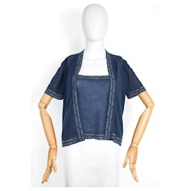 Chanel-Knitwear-Blue