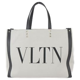 Sac tote Rockstud VLTN de Valentino Garavani Noir