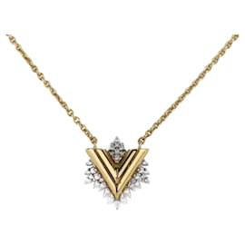 Collar Glory V de Louis Vuitton Plata Dorado