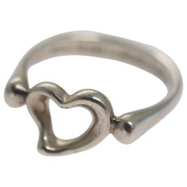 Autre Marque Open Heart Ring TIFFANY&Co. Silber Ag925 Auth yk16935 Silber