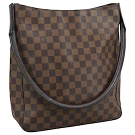 Louis Vuitton-LOUIS VUITTON Damier Ebene Looping GM Shoulder Bag N51144 LV Auth 111640-Other
