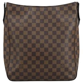 Louis Vuitton-LOUIS VUITTON Damier Ebene Looping GM Shoulder Bag N51144 LV Auth 111640-Other