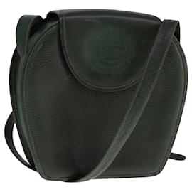 Autre Marque-Burberrys Shoulder Bag Leather Green Auth 108203-Green