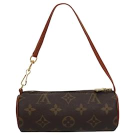 Louis Vuitton-LOUIS VUITTON Monogram Papillon Pouch LV Auth 111770-Monogram