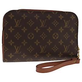 Louis Vuitton-LOUIS VUITTON Monogram Orsay Clutch Bag M51790 LV Auth ar13120-Monogram