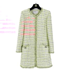 Chanel-New Iconic Penelope Cruz Style Lesage Tweed Jacket-Peach