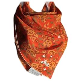 Sciarpa di seta Loewe Arancione