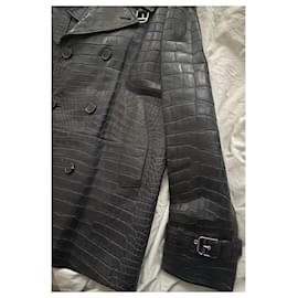 Hermès-Men Coats Outerwear-Dark blue