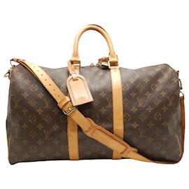 Louis Vuitton-Louis Vuitton Keepall Bandouliere 45-Brown