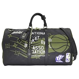 Louis Vuitton-Louis Vuitton Keepall Bandouliere 55-Black