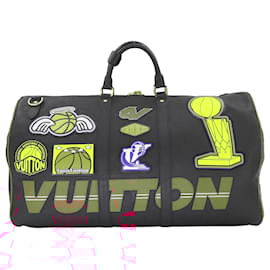 Louis Vuitton-Louis Vuitton Keepall Bandouliere 55-Black