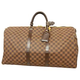 Louis Vuitton-Louis Vuitton Keepall 55-Brown