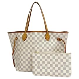 Louis Vuitton-Louis Vuitton Neverfull MM-White