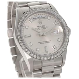 Rolex-Rolex Day-Date 36mm-Silvery