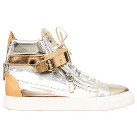 Baskets métalliques Giuseppe Zanotti Métallisé