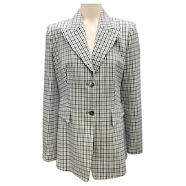 Autre Marque-Michael Kors Collection Maritime Multi Spring 2019 Plaid Blazer-Multiple colors