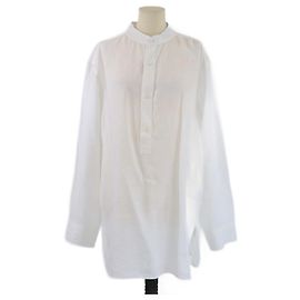 LORO PIANA Hemden T.International M Leinen Weiß