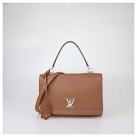 Louis Vuitton-LOUIS VUITTON Bolsas T. Couro-Camelo