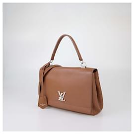 Louis Vuitton-LOUIS VUITTON Bolsas T. Couro-Camelo