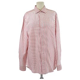 LORO PIANA Camisas T.International M Seda Roja