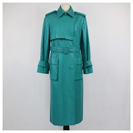Autre Marque-ADAMO Jackets T.FR 38 Leather-Green