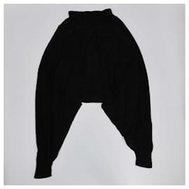 Loewe-LOEWE Trousers T.FR  Wool-Black