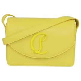 Christian Louboutin-CHRISTIAN LOUBOUTIN Handbags T.  Leather-Yellow