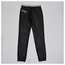 Gucci-GUCCI Trousers T.FR 35 Synthetic-Black
