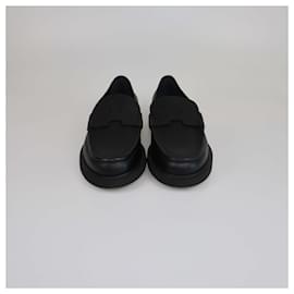 Hermès-HERMES Flats T.EU One Size Leather-Other