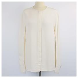 Fendi-FENDI Tops T.FR 42 Fur-Cream