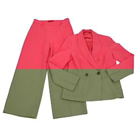 Autre Marque-NON SIGNE / UNSIGNED Trousers T.FR 42 Synthetic-Other