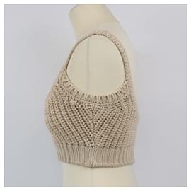 Fendi-FENDI Tops T.FR  Cotton-Beige