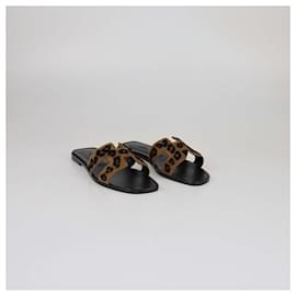 Hermès-HERMES Sandals T.EU  Velvet-Other