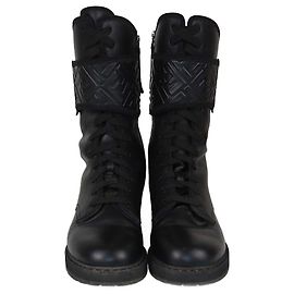 FENDI Boots T.EU  Leather Black