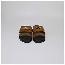 Hermès HERMES Ballerine T.EU Pelle Altro