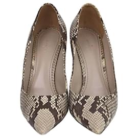 Louis Vuitton-LOUIS VUITTON Heels T.EU  Exotic leathers-Beige