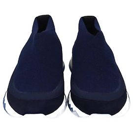 Hermès HERMES Trainer T.EU 41 Leder Blau