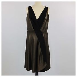 Alice by Temperley NON SIGNE / UNSIGNED Dresses T.FR 14 Polyester Golden