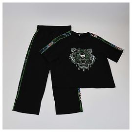 Calças KENZO T.FR S/Top Sintético Preto