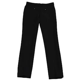 Dior-DIOR Trousers T.FR 40 Wool-Black
