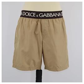 Dolce & Gabbana-DOLCE & GABBANA Trousers T.International M Polyester-Brown