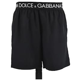 Dolce & Gabbana-DOLCE & GABBANA Trousers T.International M Polyester-Black