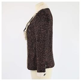 Chanel-CHANEL Jackets T.FR 36 Tweed-Multiple colors