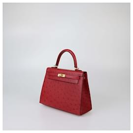 Hermès-HERMES Handbags T.  Exotic leathers-Golden