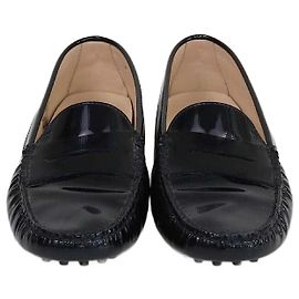 Bailarinas TOD'S T.EU Cuero Azul