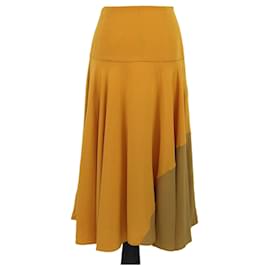 Fendi-FENDI Skirts T.FR  Silk-Brown